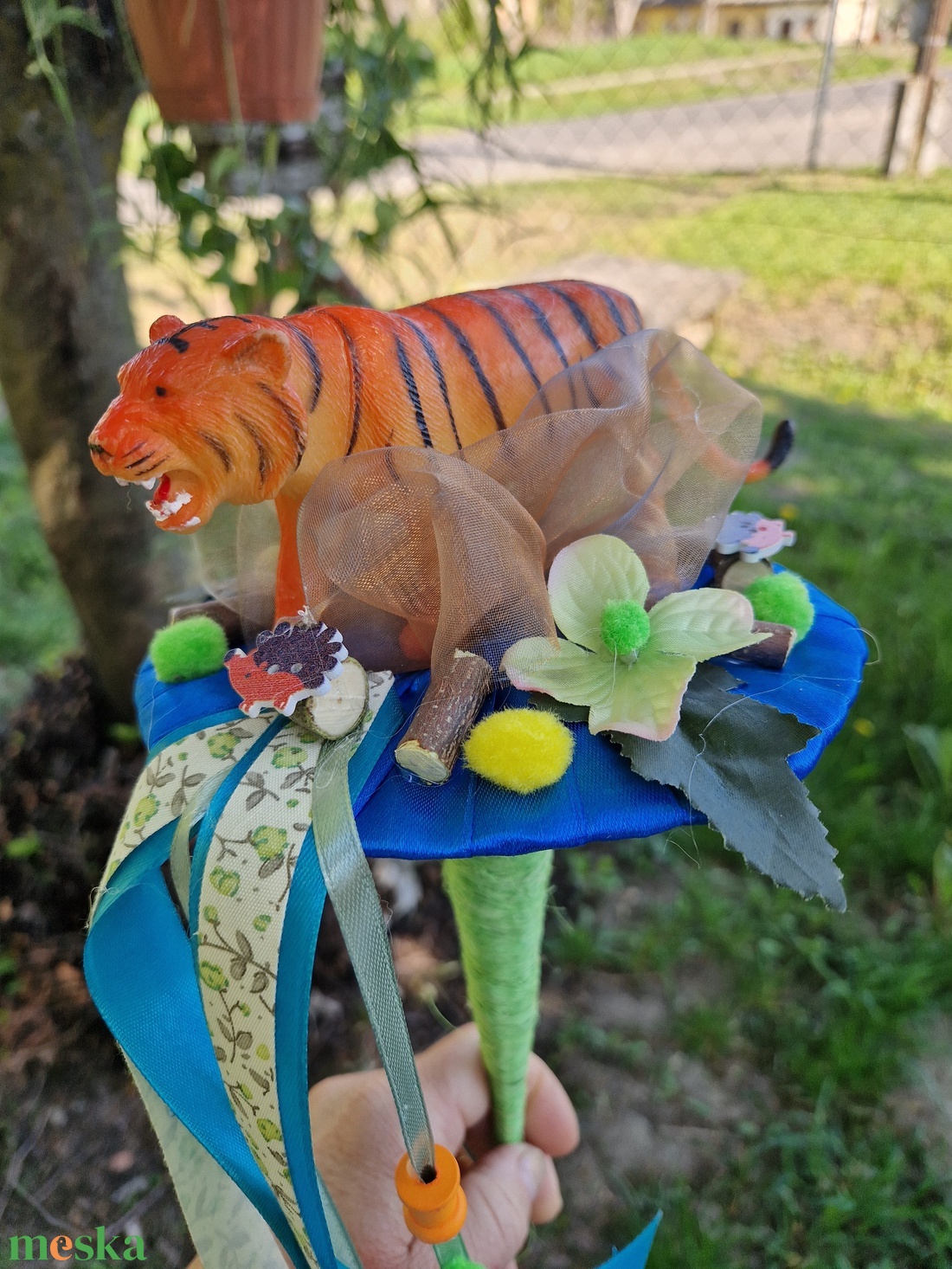 Tigrises ballagási csokor -  - Meska.hu