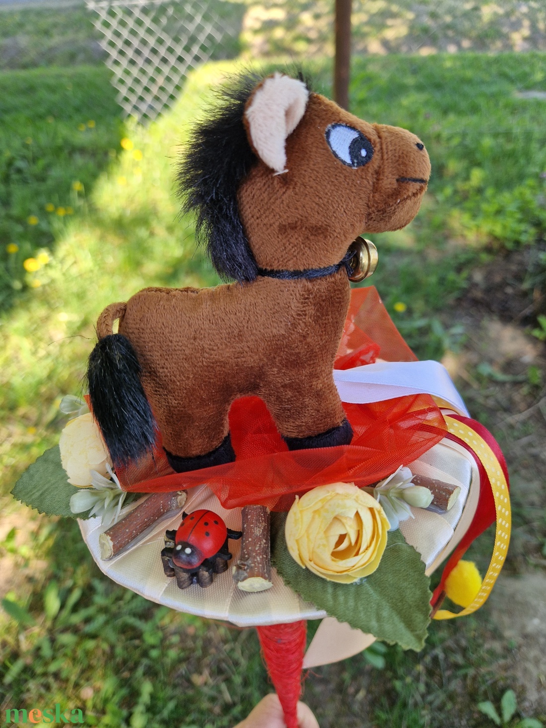 Lovas ballagási csokor -  - Meska.hu