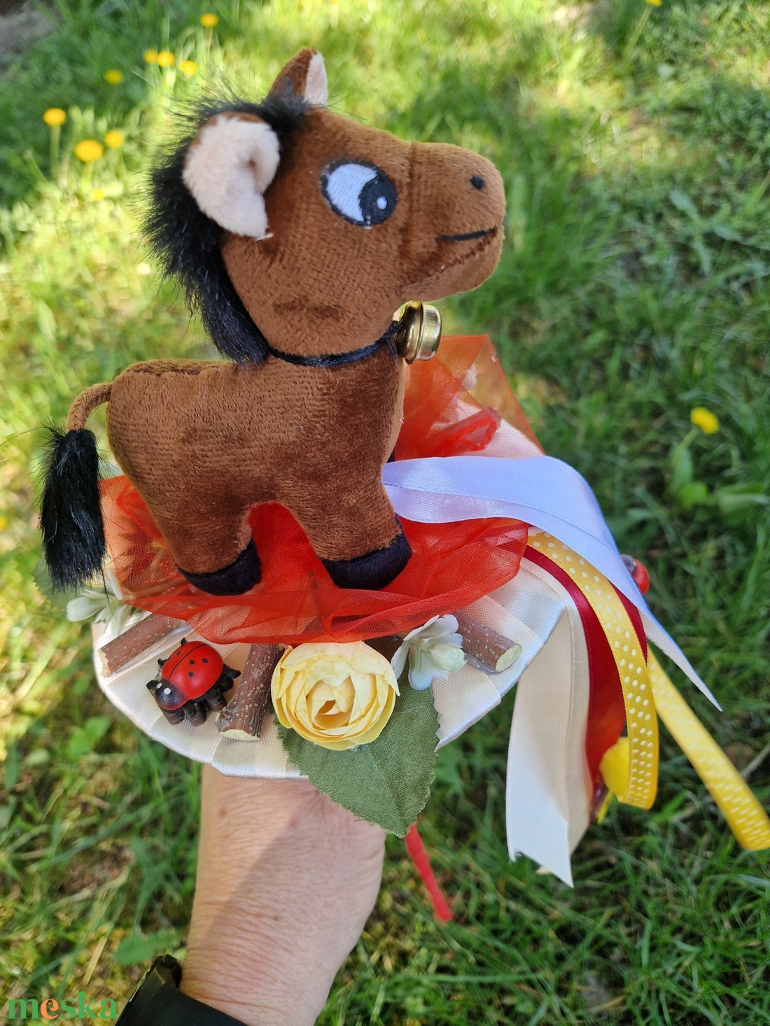 Lovas ballagási csokor -  - Meska.hu