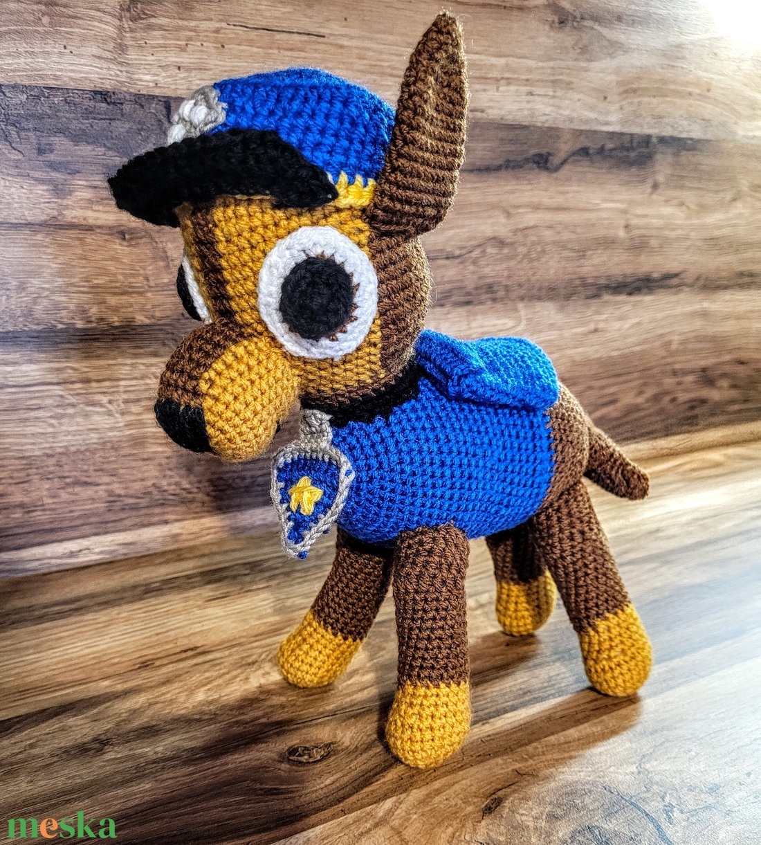 Horgolt kutyus - baba - mama - baba játékok - játszószőnyeg - Meska.hu