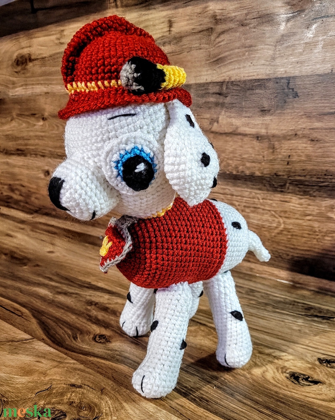 Horgolt kutyus - baba - mama - baba játékok - játszószőnyeg - Meska.hu