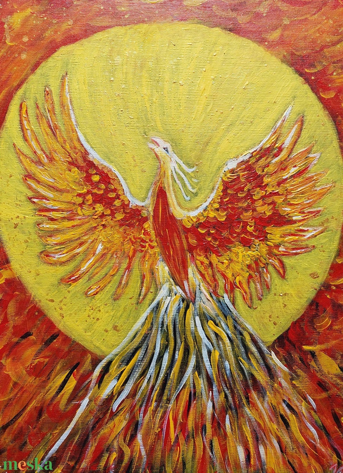 Egyedi festményekből készült képeslapok inspiráló üzenetekkel - otthon & életmód - papír, írószer - ajándékozás kellékei - képeslap, üdvözlőlap - Meska.hu