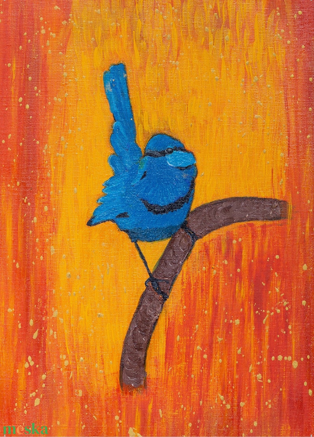 Egyedi festményekből készült képeslapok inspiráló üzenetekkel - otthon & életmód - papír, írószer - ajándékozás kellékei - képeslap, üdvözlőlap - Meska.hu