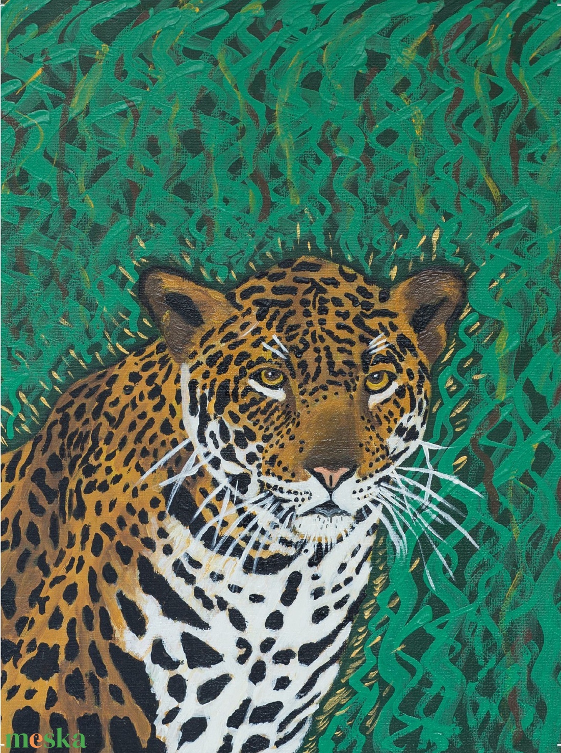 Egyedi festményekből készült képeslapok inspiráló üzenetekkel - otthon & életmód - papír, írószer - ajándékozás kellékei - képeslap, üdvözlőlap - Meska.hu