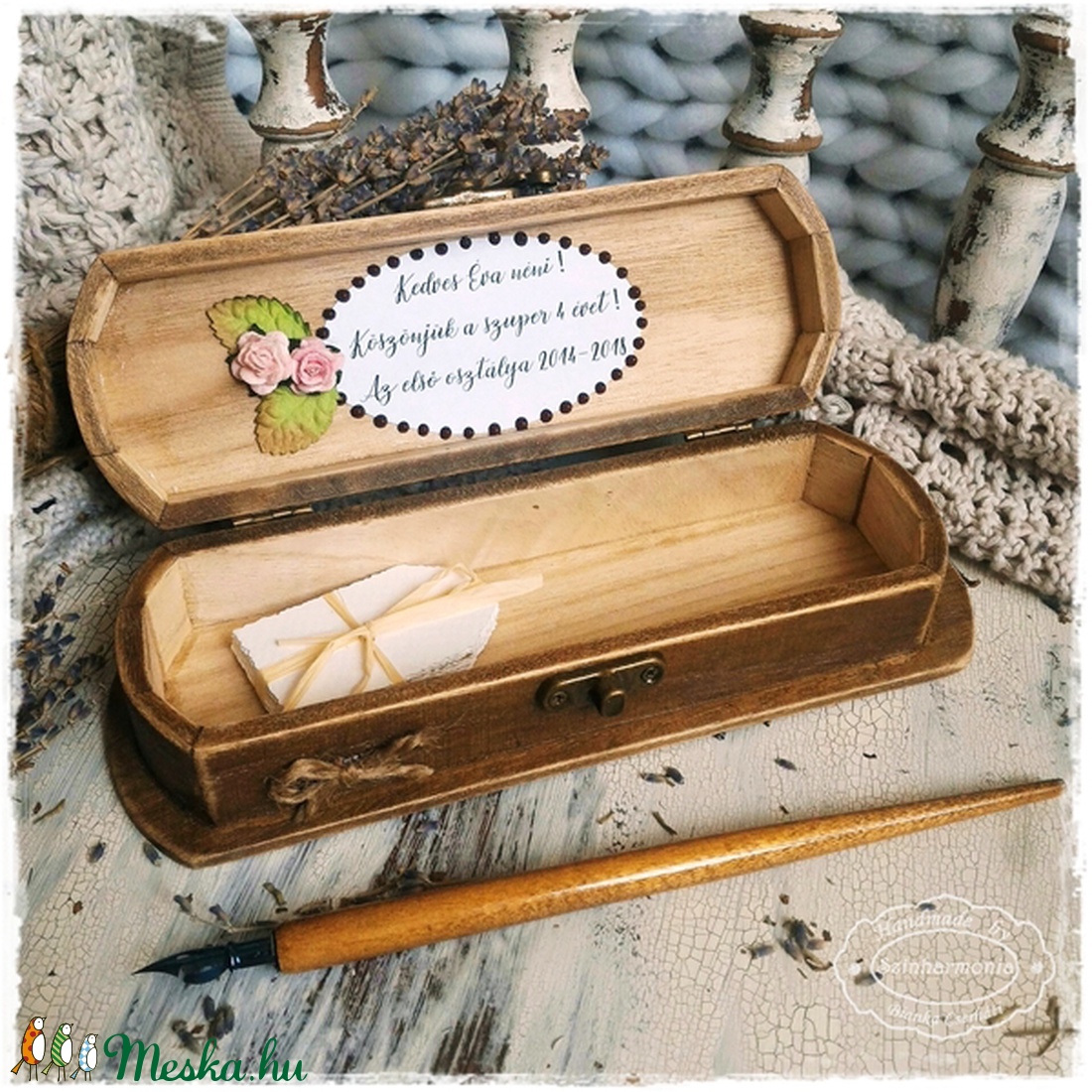 Tolltartó - Millefiore Madár (ékszertartó, pénzátadó, esküvő, nászajándék, ballagás, tanár, pedagógus, születésnap) -  - Meska.hu