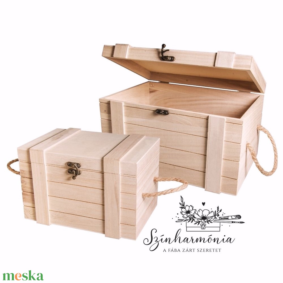 Nagyobb natúr fa zsinóros kincsesláda - 30x20x17 cm - kellékek & szerszámok - fa - tároló - Meska.hu Nagyobb natúr fa zsinóros kincsesláda - 30x20x17 cm - kellékek & szerszámok - fa - tároló - Meska.hu