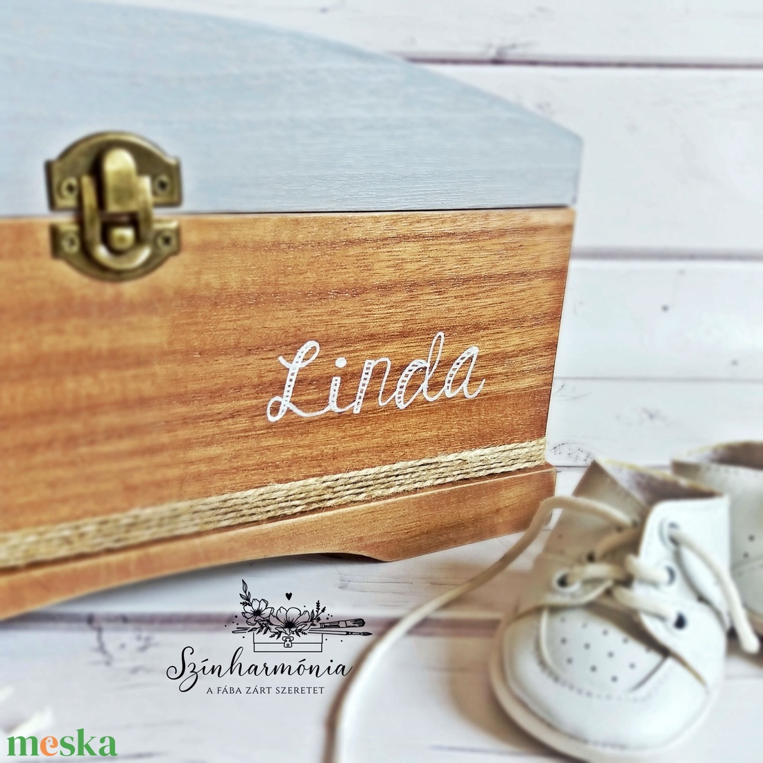 Emlékőrző fadoboz - Rózsa mandala - otthon & életmód - tárolás & rendszerezés - doboz - Meska.hu