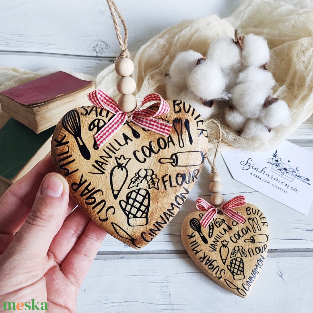 Karácsonyfadísz párban - Konyhatündér - karácsony - karácsonyi lakásdekoráció - karácsonyfadíszek - Meska.hu