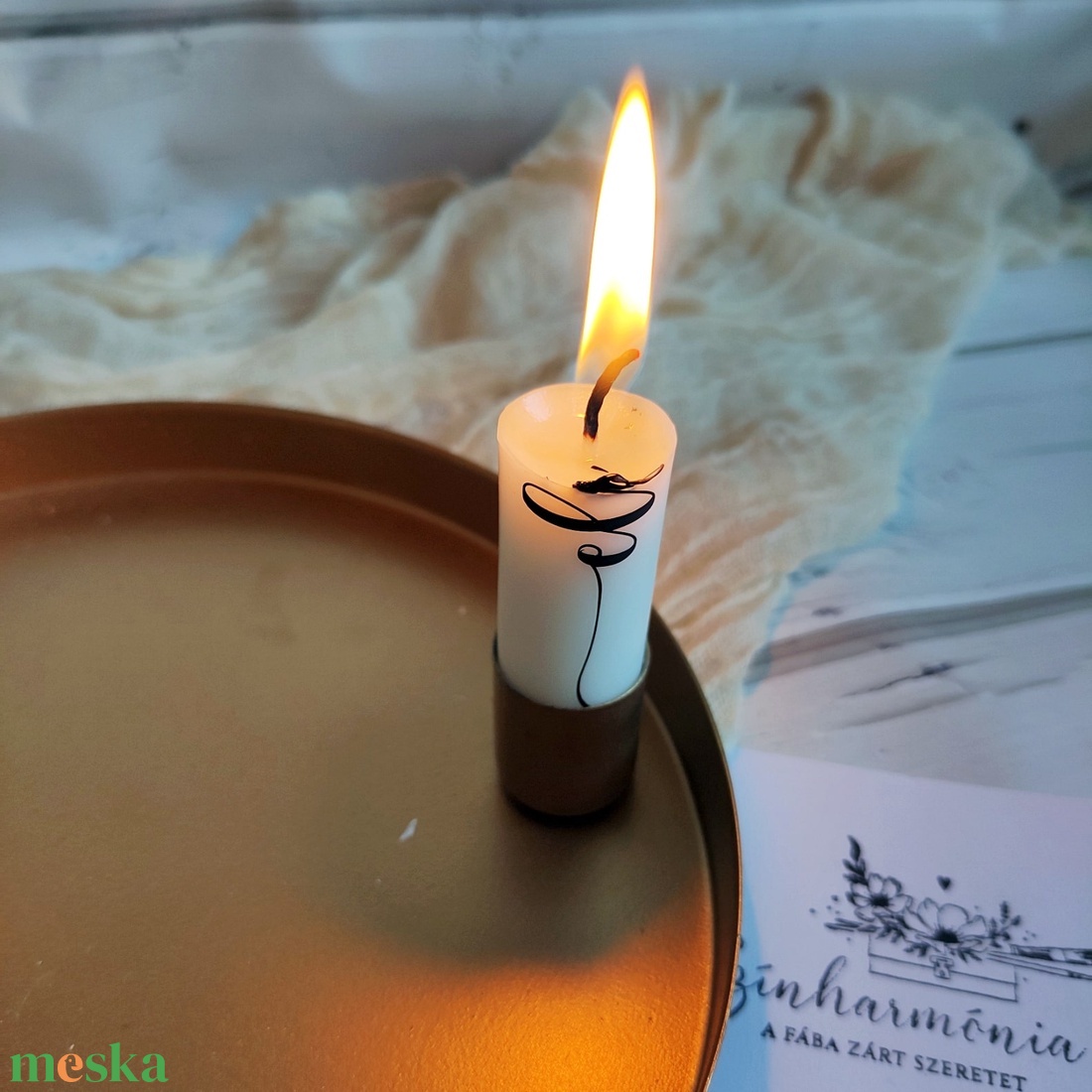 Adventi feliratos gyertyák csomagban - karácsony - adventi díszek - adventi gyertyadíszek és koszorúdíszek - Meska.hu