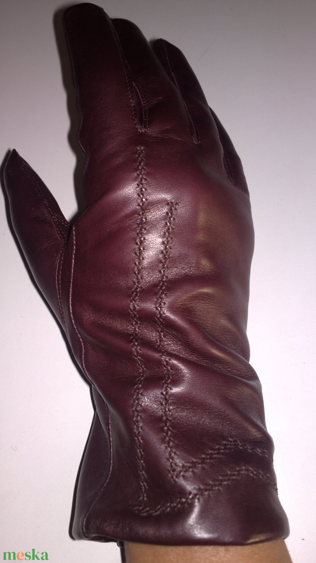 barna díszített - ruha & divat - sál, sapka, kendő - kesztyű - Meska.hu