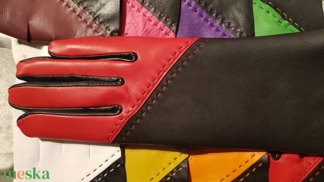 színes ujjú - ruha & divat - sál, sapka, kendő - kesztyű - Meska.hu