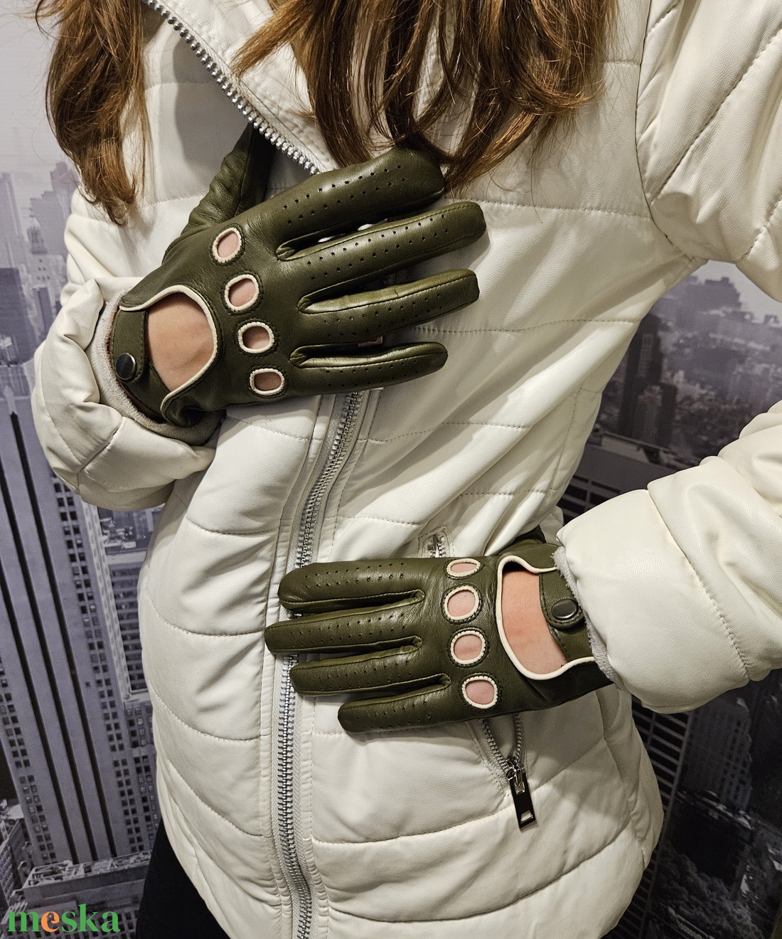 Zöld autós - ruha & divat - sál, sapka, kendő - kesztyű - Meska.hu