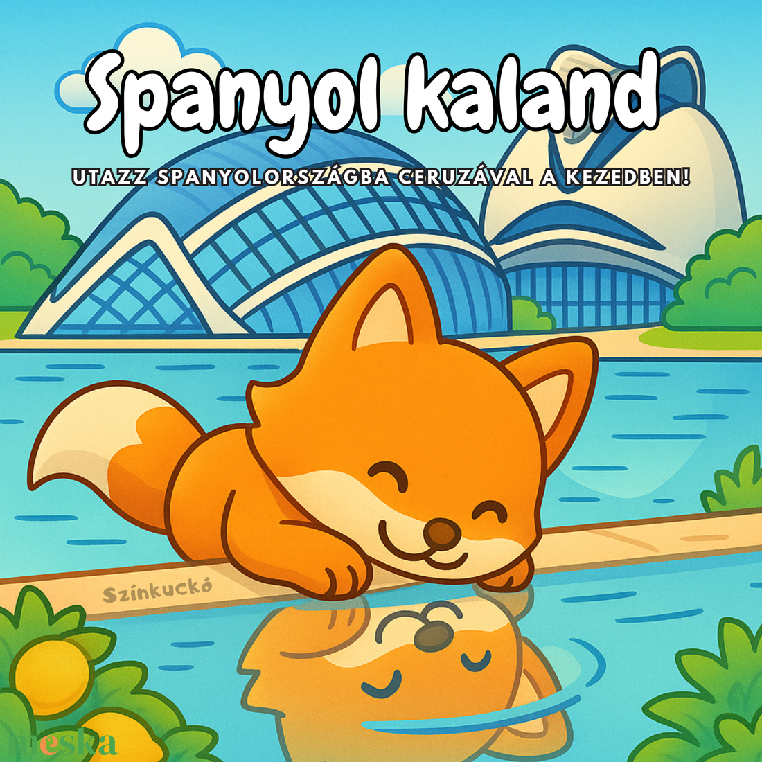 Felnőtt színező stressz ellen. Spanyolkaland színezőfüzet nőknek. - otthon & életmód - papír, írószer - színező - Meska.hu