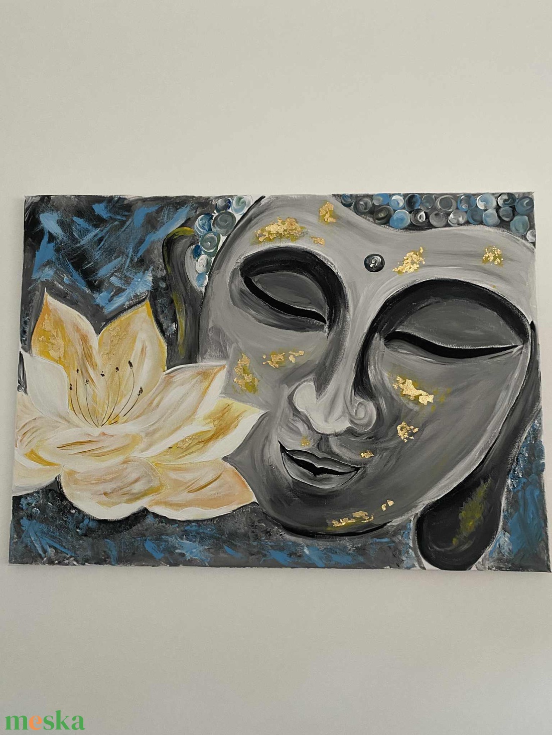 Harmony of Buddha / Buddha Harmóniája - művészet - festmény - akril - Meska.hu