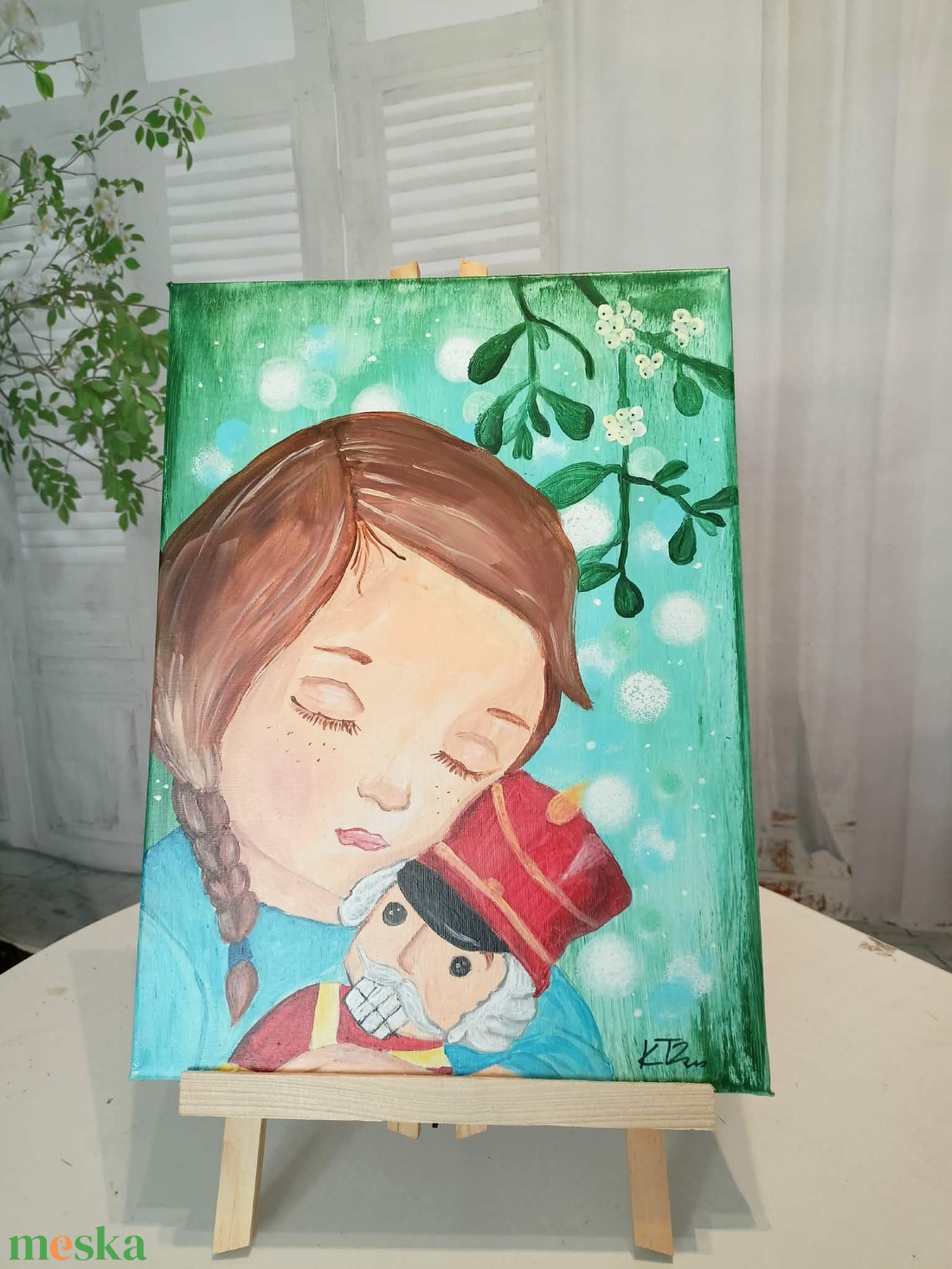  Diótörő (An Leysen könyve alapján) - művészet - festmény - akril - Meska.hu