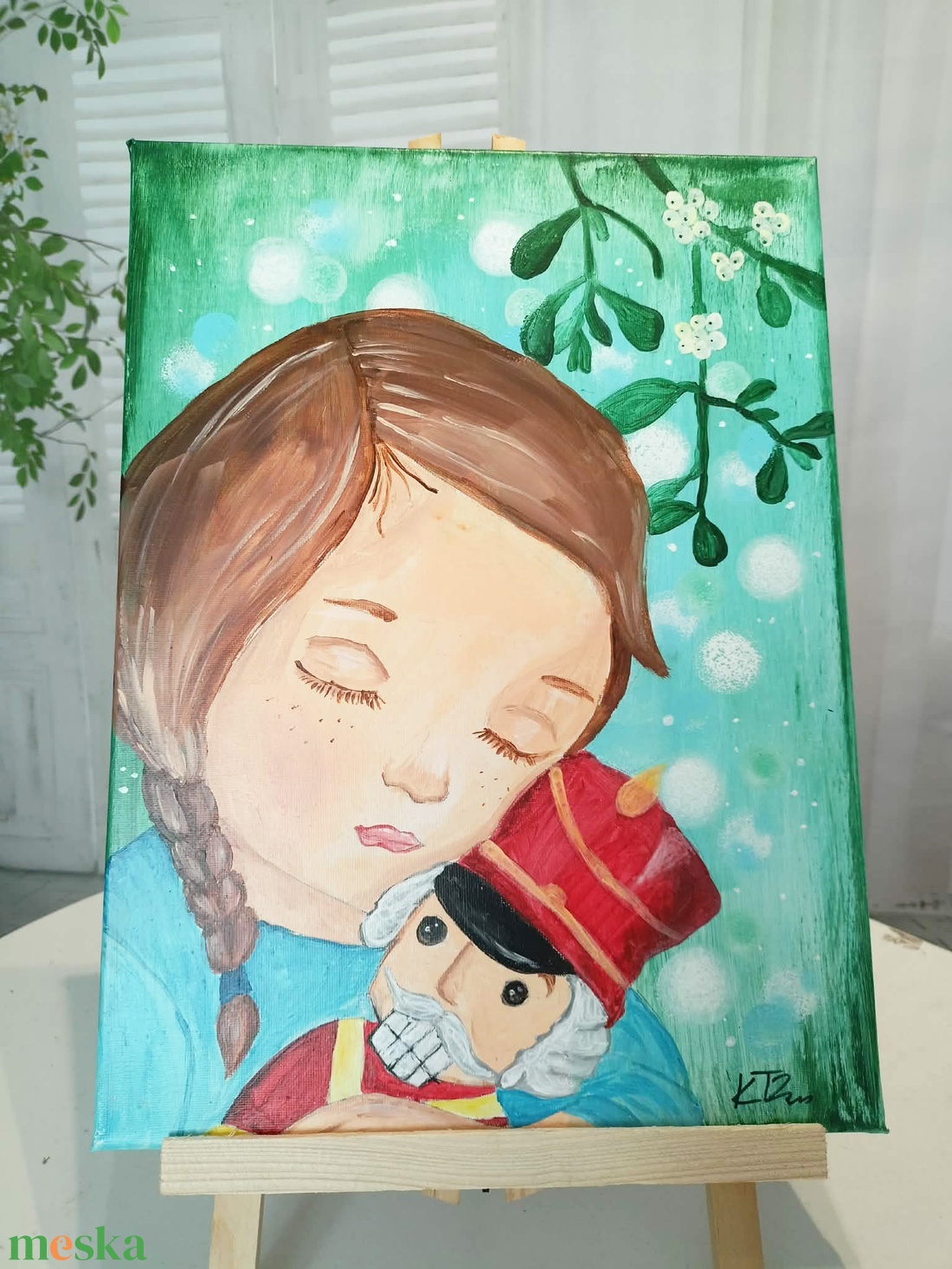  Diótörő (An Leysen könyve alapján) - művészet - festmény - akril - Meska.hu