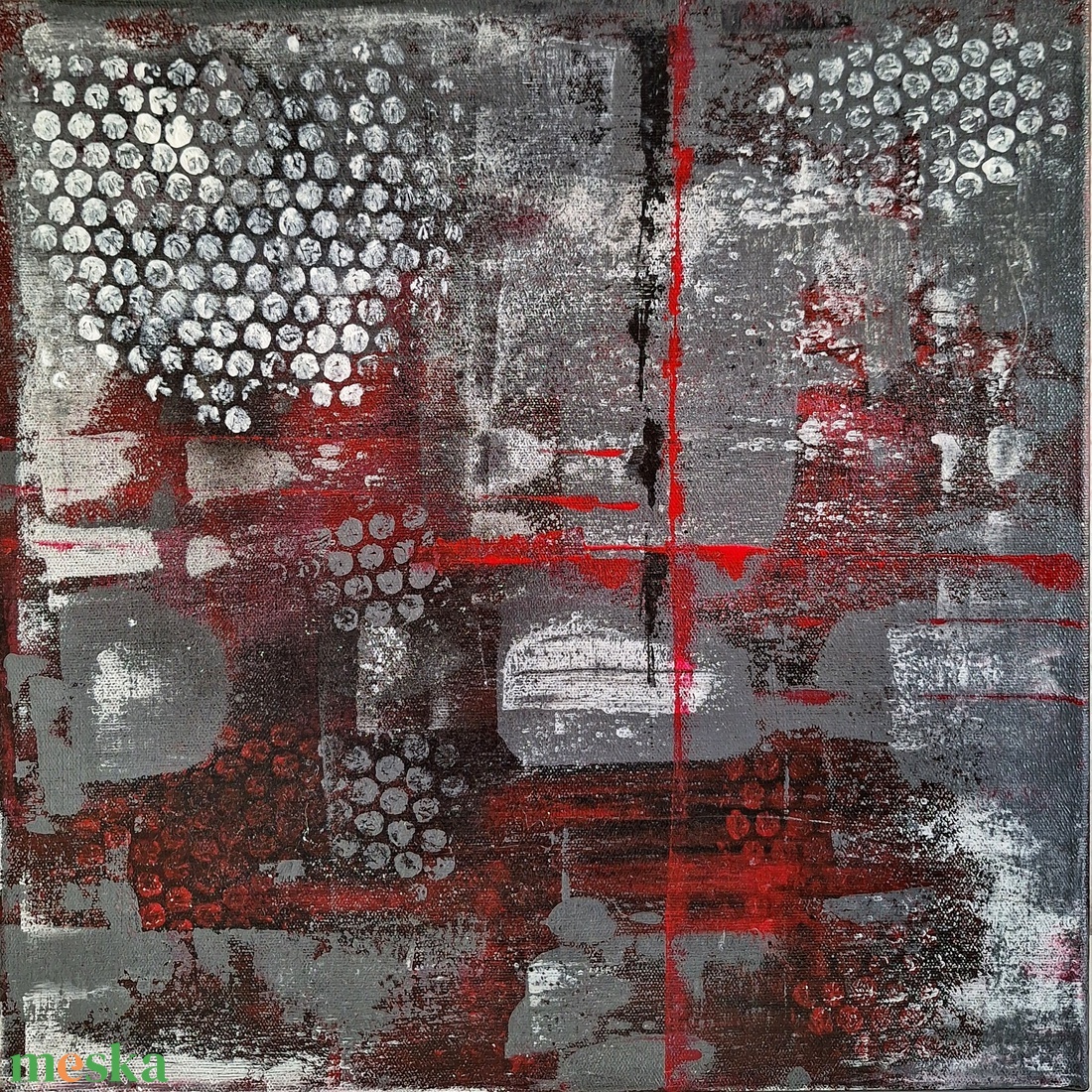 Küszöb (Limen) '40x'40 - művészet - festmény - akril - Meska.hu Küszöb (Limen) '40x'40 - művészet - festmény - akril - Meska.hu