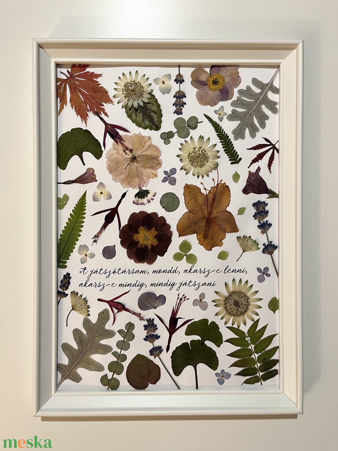 Szülőköszöntő ajándék virágkép - esküvő - emlék & ajándék - szülőköszöntő ajándék - Meska.hu