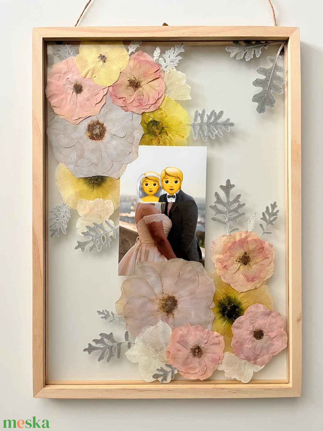 Préselt kép esküvői/menyasszonyi csokorból - esküvő - menyasszonyi- és dobócsokor - Meska.hu