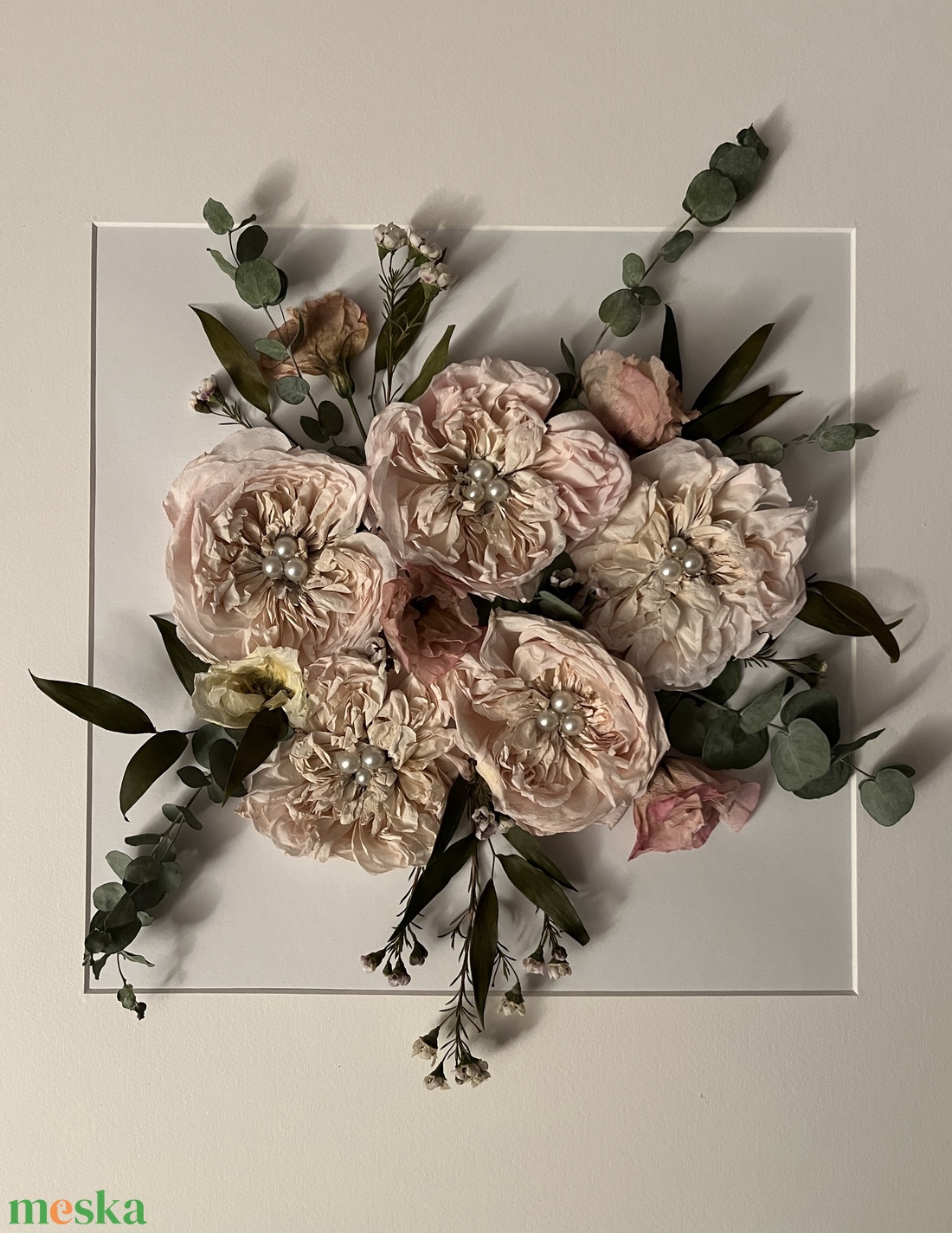 3D kép készítése menyasszonyi/esküvői csokorból - esküvő - menyasszonyi- és dobócsokor - Meska.hu