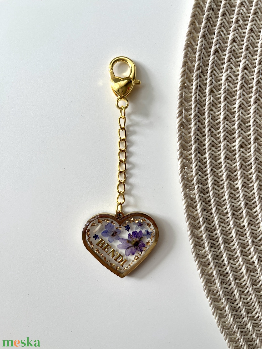 Emlékékszer virágokkal - ékszer - ékszerszett - Meska.hu