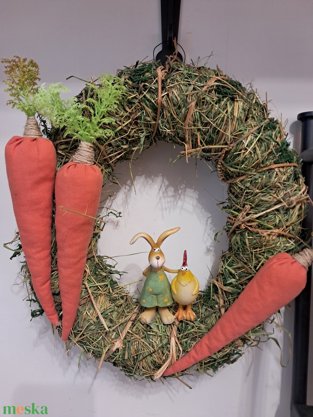 Húsvéti kopogtató - otthon & életmód - dekoráció - ajtó- és ablak dekoráció - ajtódísz & kopogtató - Meska.hu