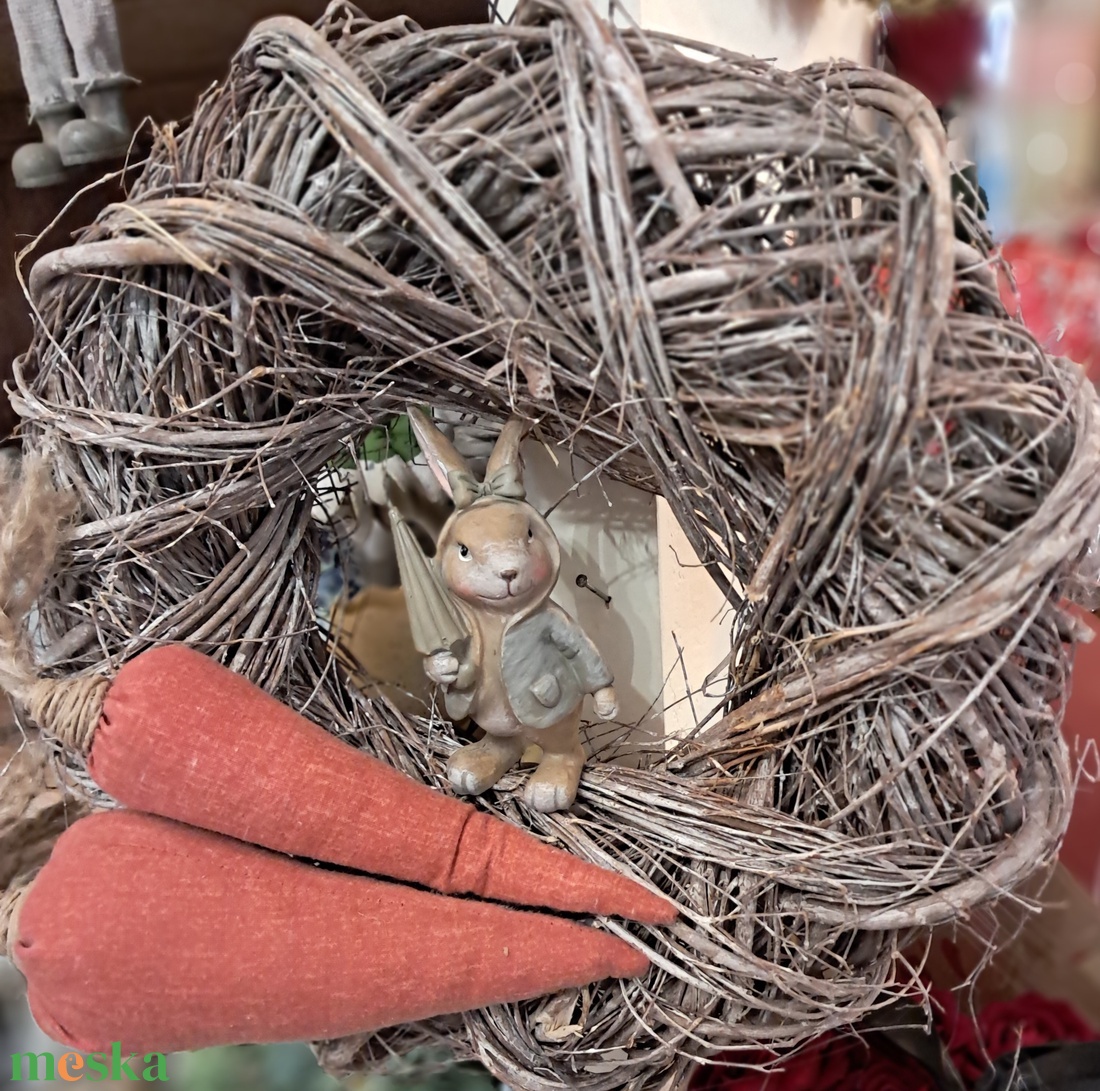 Húsvéti, tavaszi kopogtató - otthon & életmód - dekoráció - ajtó- és ablak dekoráció - ajtódísz & kopogtató - Meska.hu