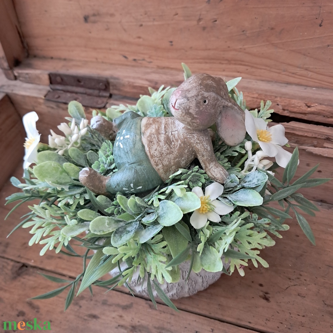 Húsvéti asztaldísz - otthon & életmód - dekoráció - asztal és polc dekoráció - asztaldísz - Meska.hu