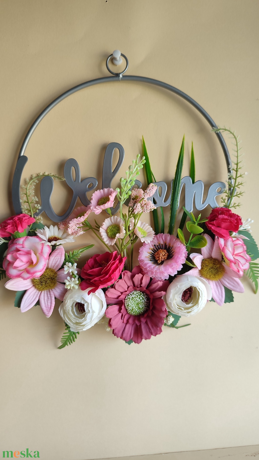 Virágos nyári ajtódísz - otthon & életmód - dekoráció - ajtó- és ablak dekoráció - ajtódísz & kopogtató - Meska.hu Virágos nyári ajtódísz - otthon & életmód - dekoráció - ajtó- és ablak dekoráció - ajtódísz & kopogtató - Meska.hu