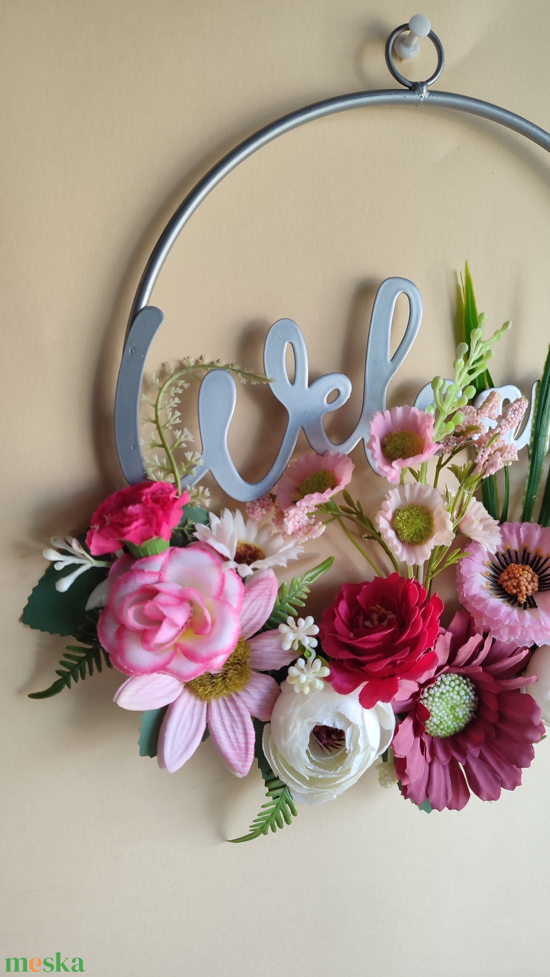 Virágos nyári ajtódísz - otthon & életmód - dekoráció - ajtó- és ablak dekoráció - ajtódísz & kopogtató - Meska.hu Virágos nyári ajtódísz - otthon & életmód - dekoráció - ajtó- és ablak dekoráció - ajtódísz & kopogtató - Meska.hu