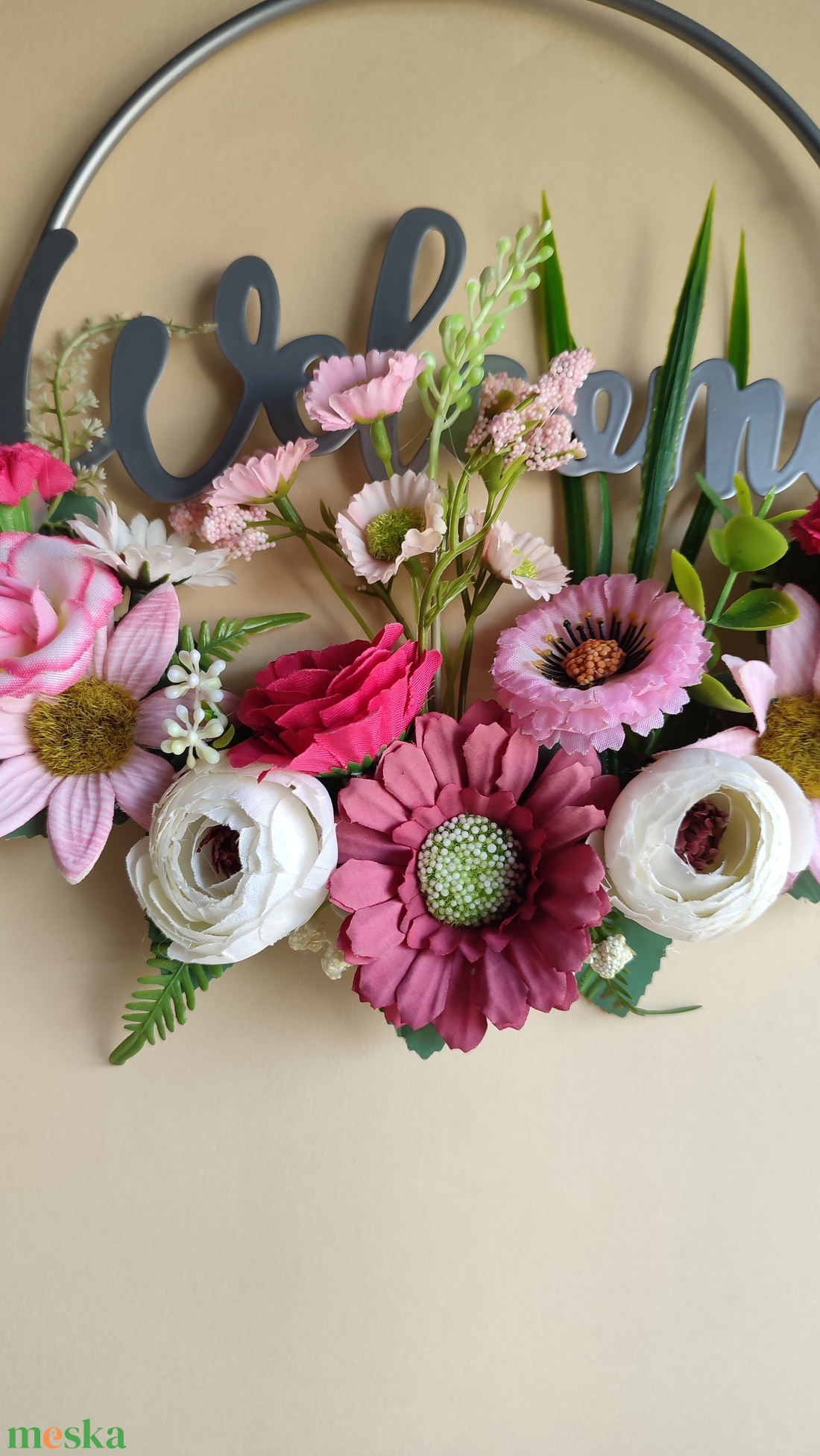 Virágos nyári ajtódísz - otthon & életmód - dekoráció - ajtó- és ablak dekoráció - ajtódísz & kopogtató - Meska.hu Virágos nyári ajtódísz - otthon & életmód - dekoráció - ajtó- és ablak dekoráció - ajtódísz & kopogtató - Meska.hu