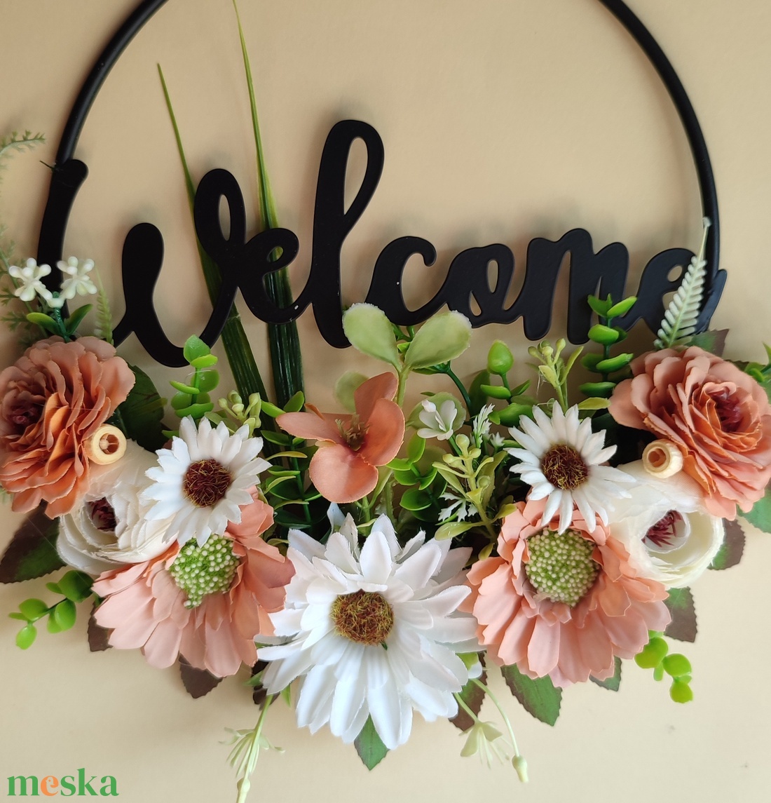 Virágos-modern nyári ajtódísz - otthon & életmód - dekoráció - ajtó- és ablak dekoráció - ajtódísz & kopogtató - Meska.hu Virágos-modern nyári ajtódísz - otthon & életmód - dekoráció - ajtó- és ablak dekoráció - ajtódísz & kopogtató - Meska.hu