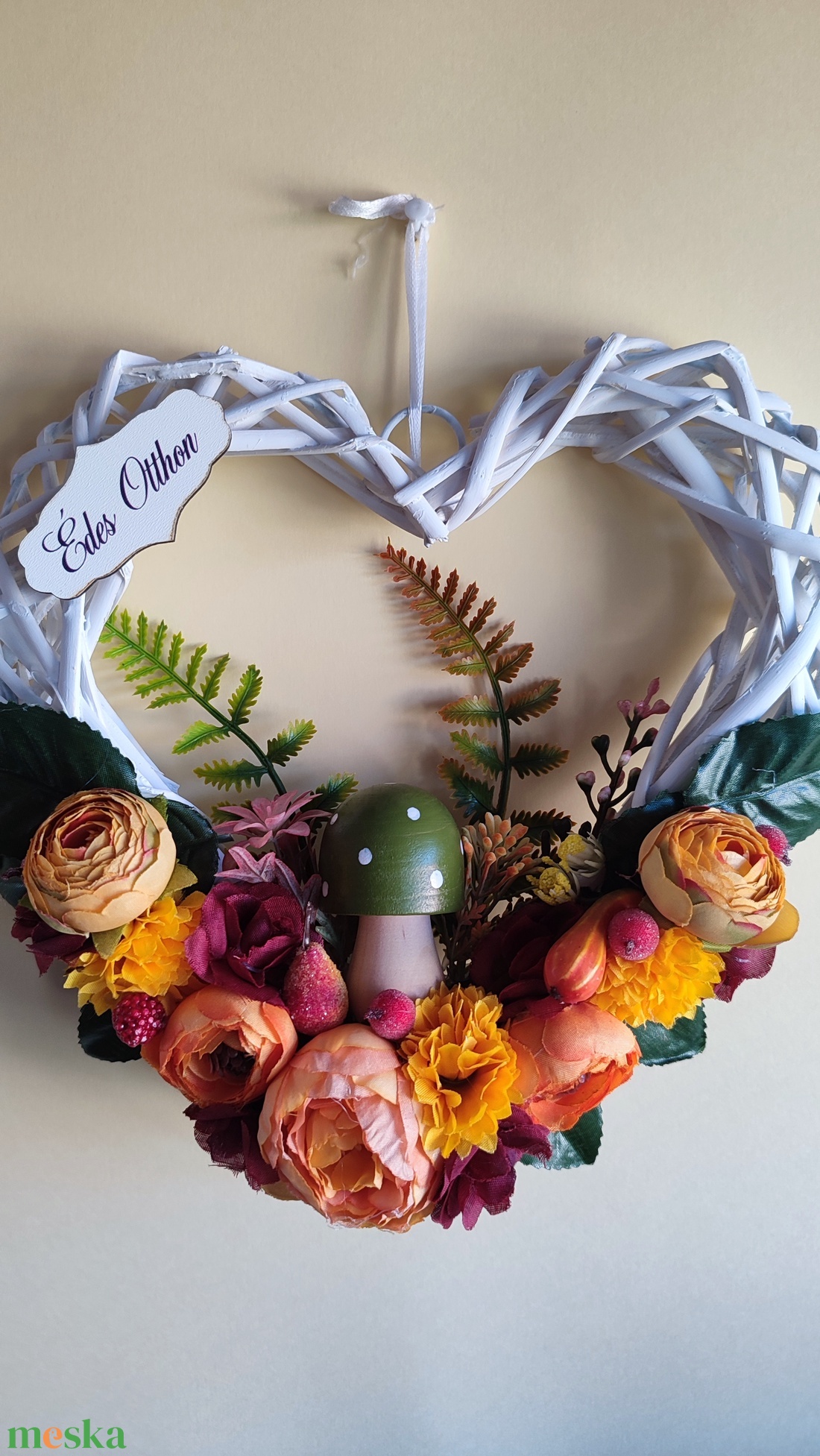 Őszi kopogtató gombás, tökös - otthon & életmód - dekoráció - ajtó- és ablak dekoráció - ajtódísz & kopogtató - Meska.hu Őszi kopogtató gombás, tökös - otthon & életmód - dekoráció - ajtó- és ablak dekoráció - ajtódísz & kopogtató - Meska.hu