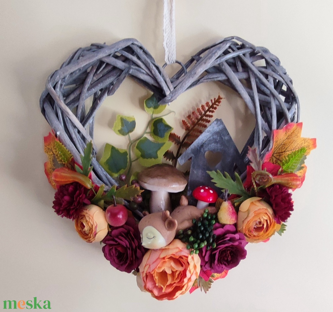 Őszi kopogtató gombás, őzikés - otthon & életmód - dekoráció - ajtó- és ablak dekoráció - ajtódísz & kopogtató - Meska.hu Őszi kopogtató gombás, őzikés - otthon & életmód - dekoráció - ajtó- és ablak dekoráció - ajtódísz & kopogtató - Meska.hu