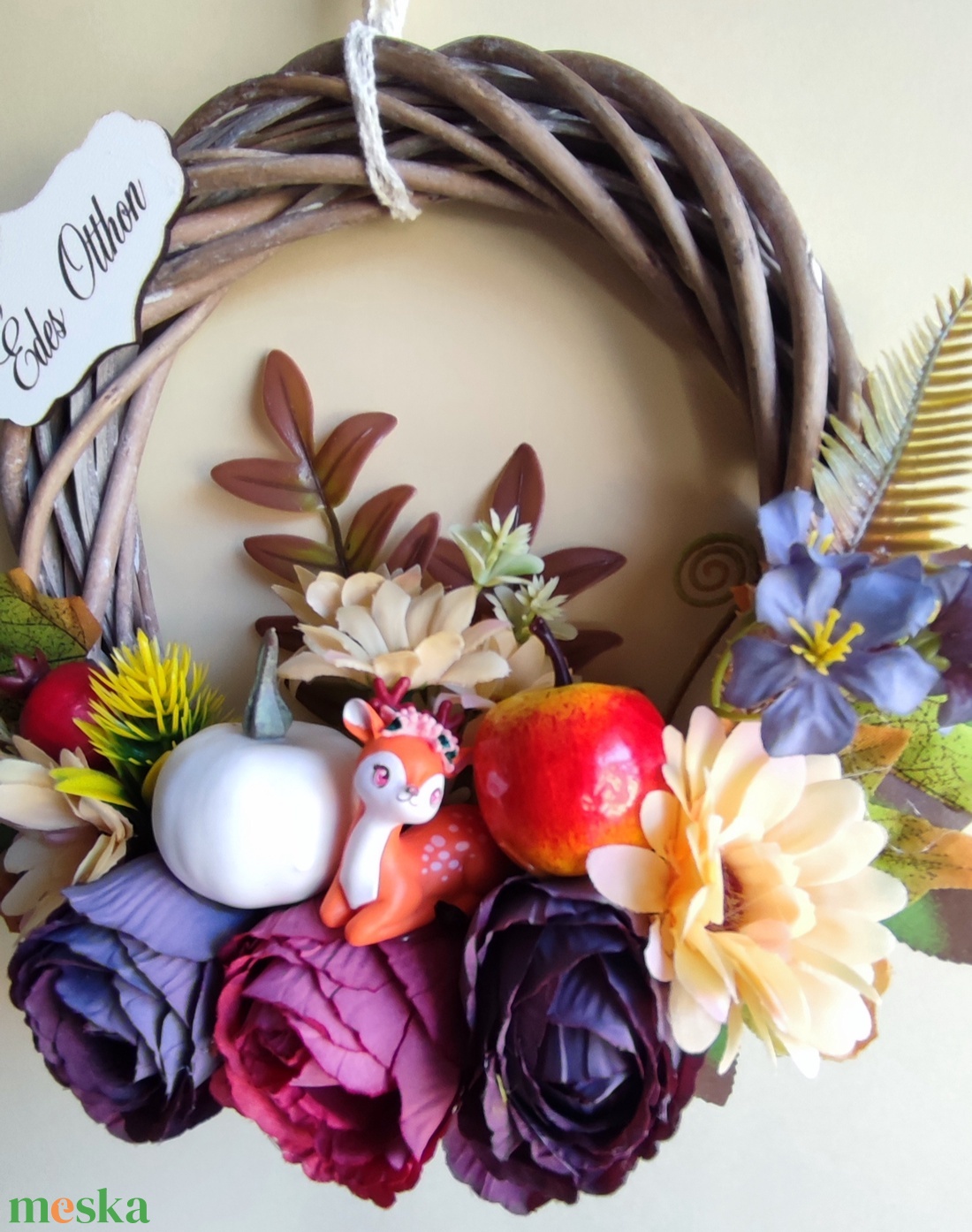 Őszi ajtódísz őzikével ,tökkel - otthon & életmód - dekoráció - ajtó- és ablak dekoráció - ajtódísz & kopogtató - Meska.hu Őszi ajtódísz őzikével ,tökkel - otthon & életmód - dekoráció - ajtó- és ablak dekoráció - ajtódísz & kopogtató - Meska.hu