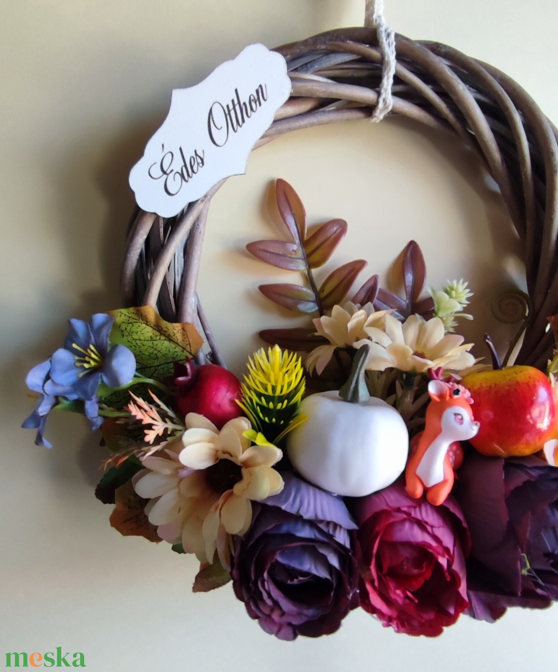 Őszi ajtódísz őzikével ,tökkel - otthon & életmód - dekoráció - ajtó- és ablak dekoráció - ajtódísz & kopogtató - Meska.hu Őszi ajtódísz őzikével ,tökkel - otthon & életmód - dekoráció - ajtó- és ablak dekoráció - ajtódísz & kopogtató - Meska.hu