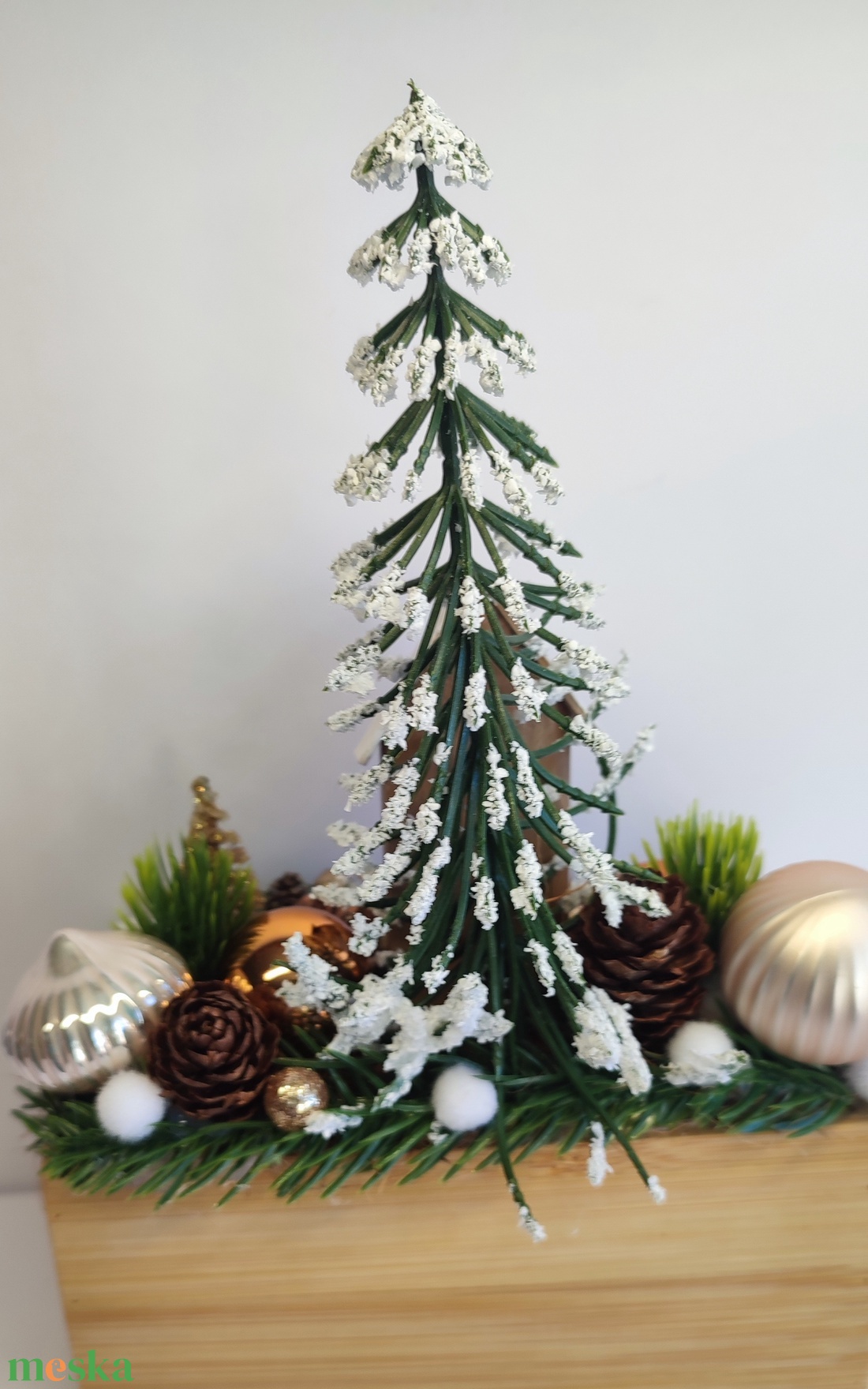 Karácsonyi dekoráció házikós - otthon & életmód - dekoráció - asztal és polc dekoráció - asztaldísz - Meska.hu