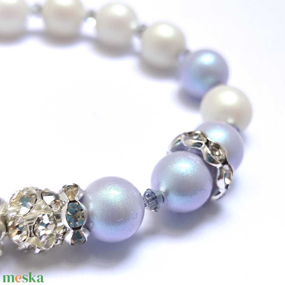 kék Swarovski gyöngy karkötő - ékszer - karkötő - gyöngyös karkötő - Meska.hu kék Swarovski gyöngy karkötő - ékszer - karkötő - gyöngyös karkötő - Meska.hu