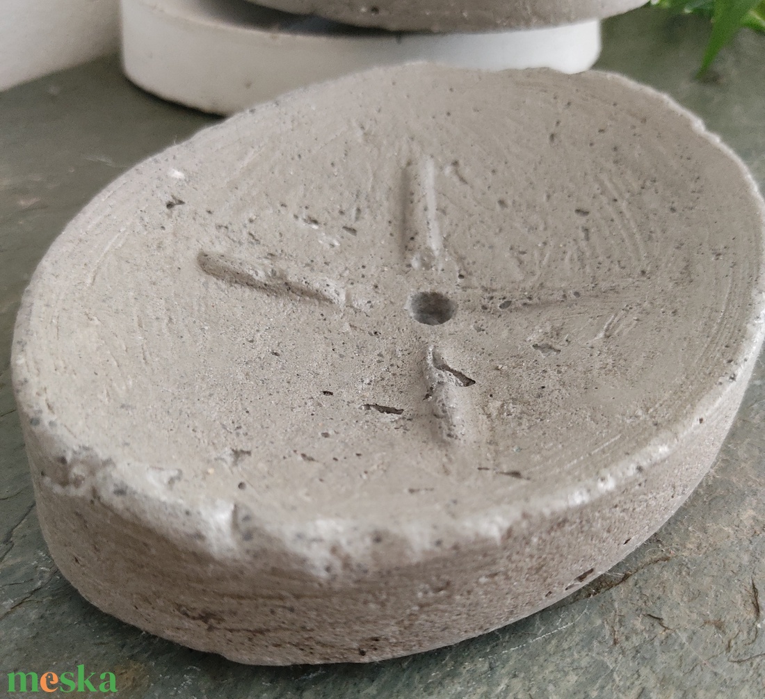  beton szappantartó  - otthon & életmód - fürdőszoba - szappantartó - Meska.hu