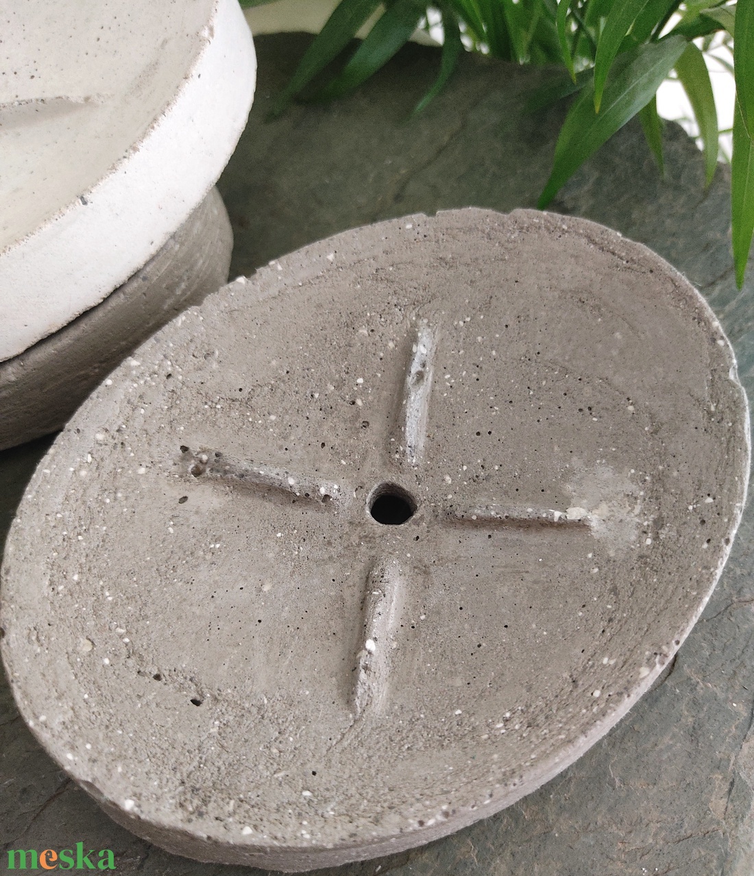  beton szappantartó  - otthon & életmód - fürdőszoba - szappantartó - Meska.hu