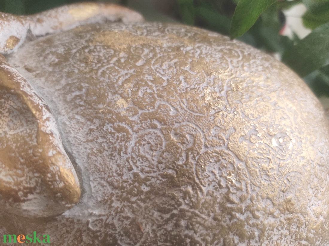 nyuszi betonból  - otthon & életmód - dekoráció - asztal és polc dekoráció - kavics & kő - Meska.hu