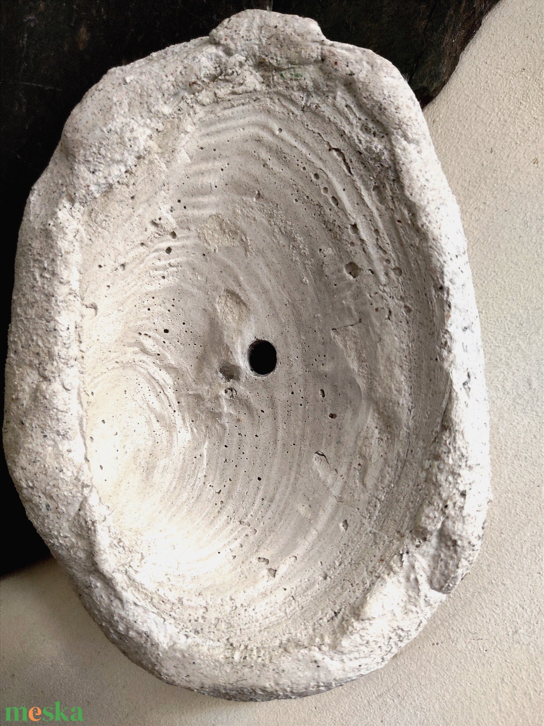  beton szappantartó  - otthon & életmód - fürdőszoba - szappantartó - Meska.hu
