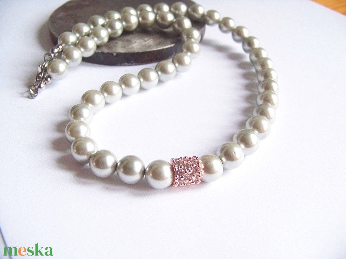 Elegancia :) - shell pearl gyöngy nyaklánc - ékszer - nyaklánc - gyöngyös nyaklánc - Meska.hu Elegancia :) - shell pearl gyöngy nyaklánc - ékszer - nyaklánc - gyöngyös nyaklánc - Meska.hu