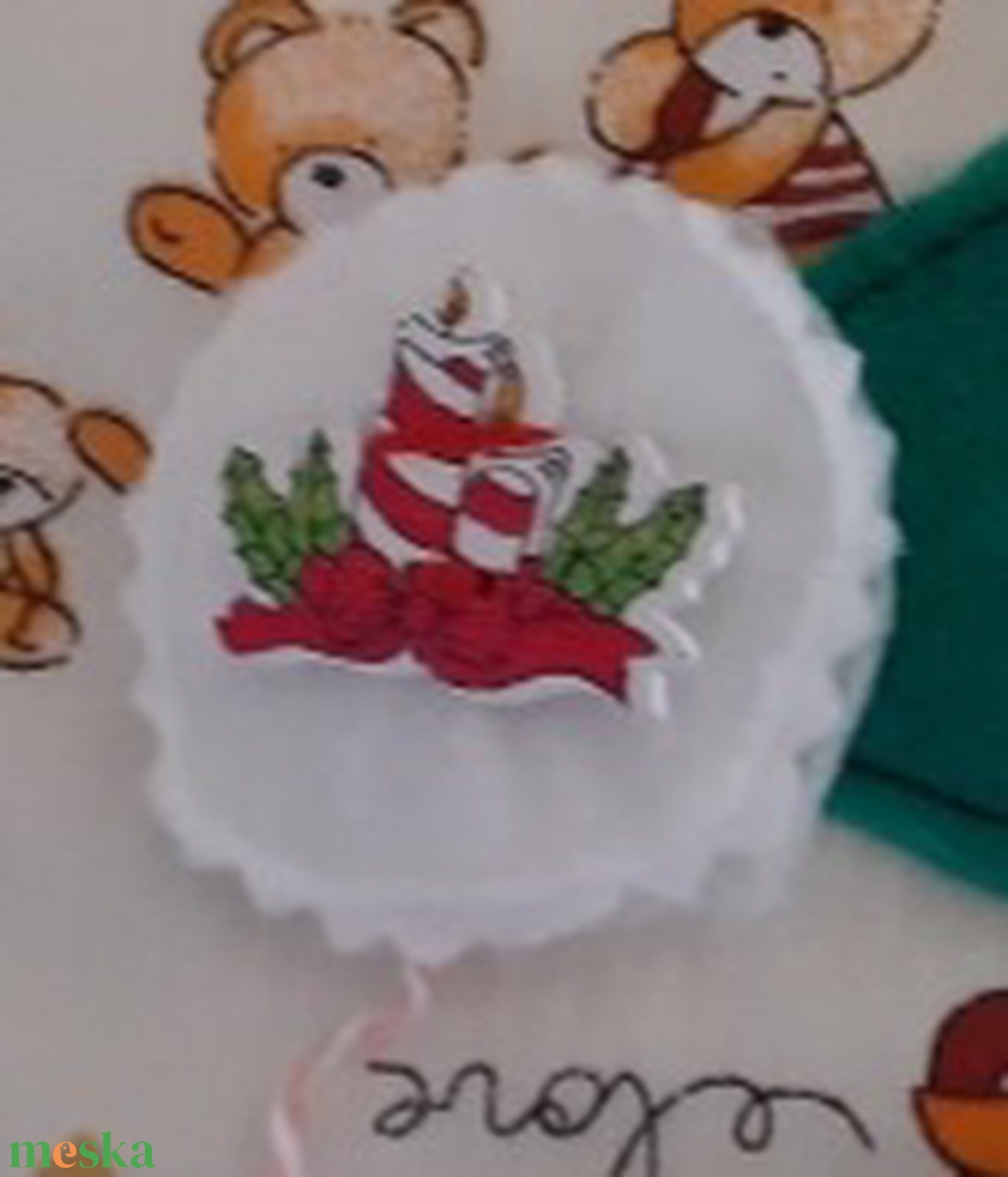 Csendeskönyv  oldal - karácsny - játék & sport - textilkönyv & babakönyv - Meska.hu