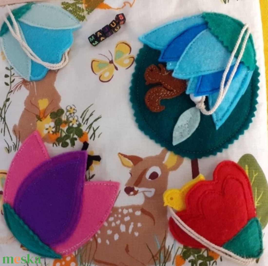 Csendeskönyv  oldal - özike - játék & sport - textilkönyv & babakönyv - Meska.hu