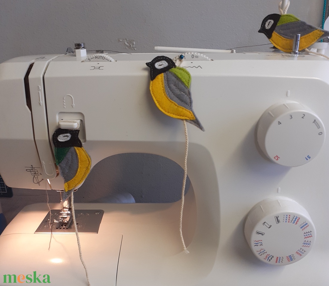 Kis madár család -oldal egy csendes könyvből. - játék & sport - textilkönyv & babakönyv - Meska.hu