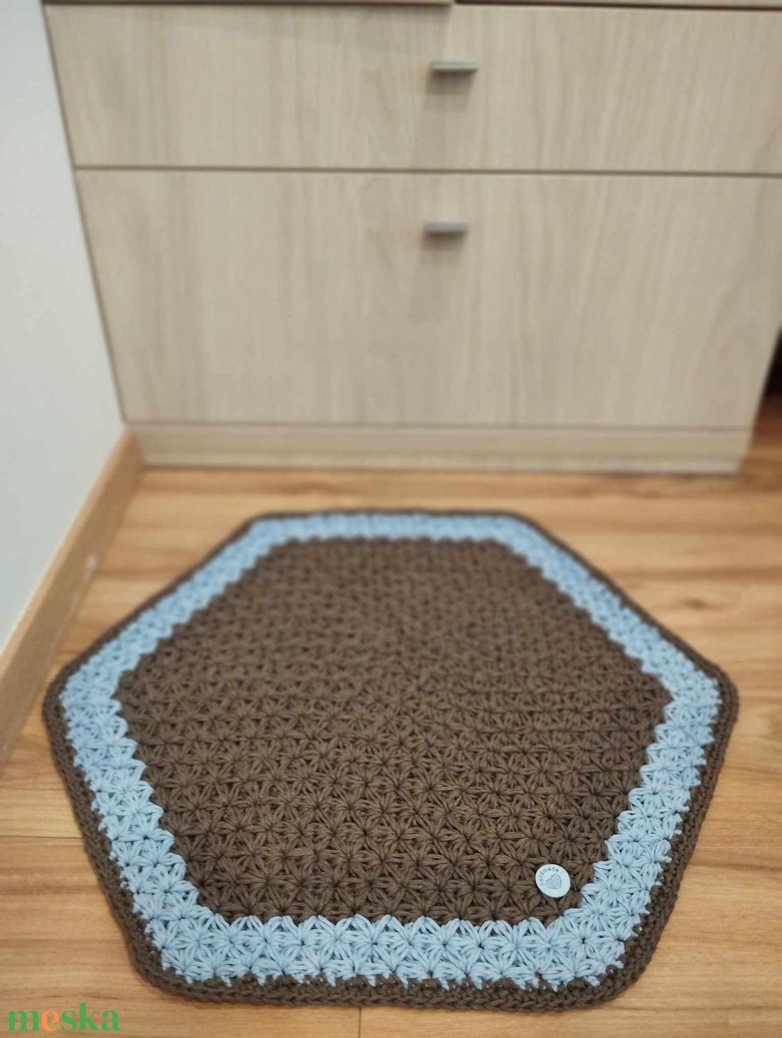 Horgolt szőnyeg - otthon & életmód - lakástextil - szőnyeg - horgolt szőnyeg - Meska.hu