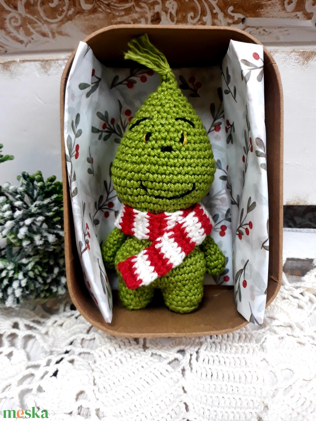 Grincs - karácsony - karácsonyi lakásdekoráció - karácsonyi manók, figurák - Meska.hu