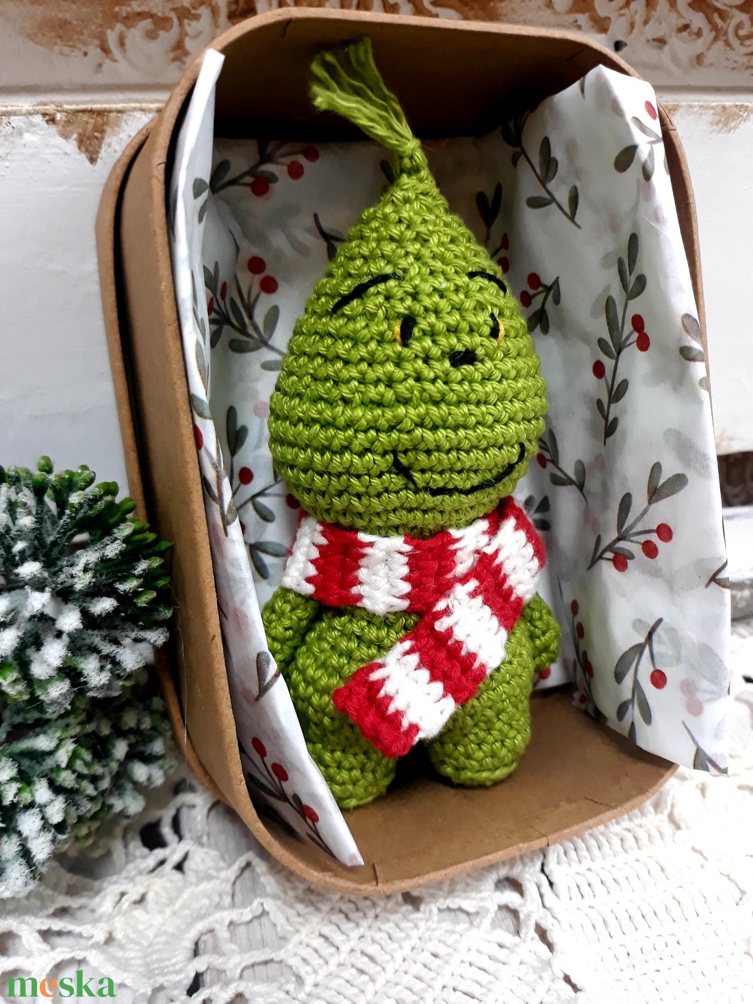 Grincs - karácsony - karácsonyi lakásdekoráció - karácsonyi manók, figurák - Meska.hu