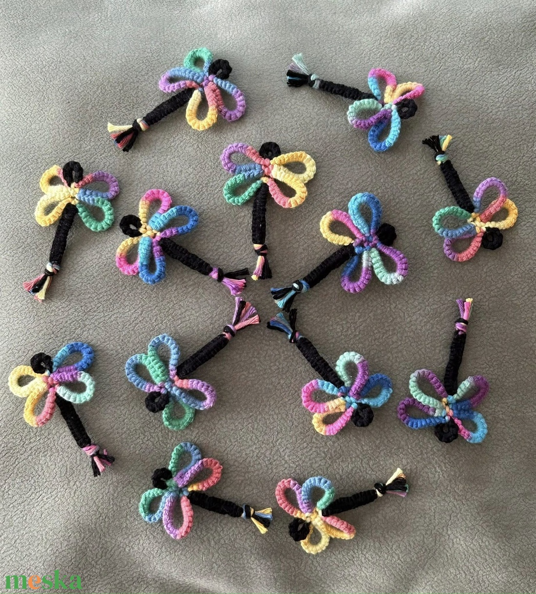 szitakötő kulcstartó/táskadísz - táska & tok - kulcstartó & táskadísz - kulcstartó - Meska.hu